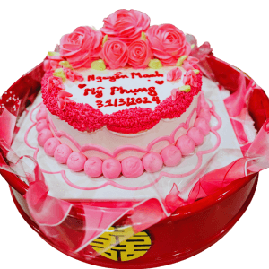 Mâm Cưới Bánh Kem
