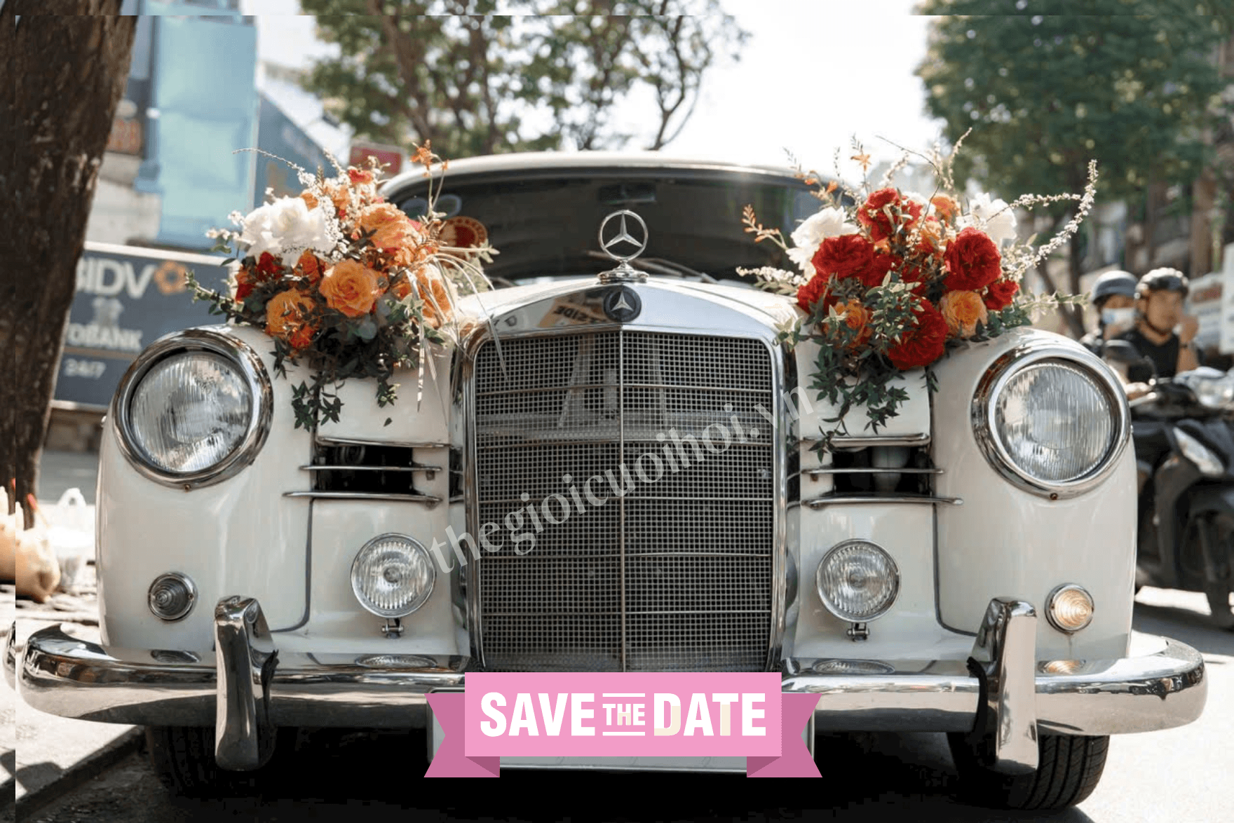 Xe Cưới 1958 Mercedes-Benz 190 Ponton 4 1 5